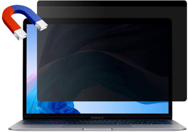 Magnetic Privacy Screen for 13 Inch MacBook Air (2018,2019,2020) Anti-Blue Light and Anti-Glare Protector Ultra Slim Laptop Screen Filter (A1932,A2179,A2337)