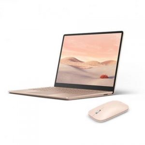 Microsoft Surface Laptop Go 12.4" Touchscreen Intel Core i5 8GB RAM 128GB SSD Sandstone+ Surface Mobile Mouse Sandstone Microsoft