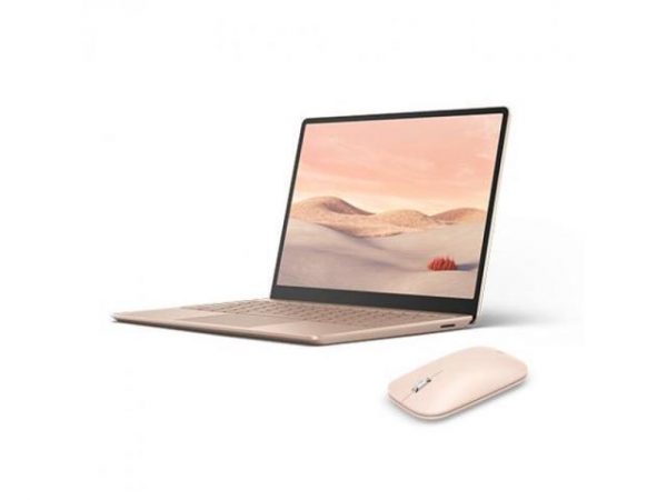 Microsoft Surface Laptop Go 12.4" Touchscreen Intel Core i5 8GB RAM 128GB SSD Sandstone+ Surface Mobile Mouse Sandstone Microsoft