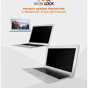 Mobi Lock Privacy Screen Protector | Compatible With 13 Inch Macbook Air | Blocks Prying Eyes From Seeing Your Screen From The Sides & Durable