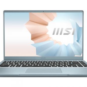 MSI Laptop Modern 14 B11MO-037 Intel Core i7 11th Gen 1165G7 (2.80 GHz) 8 GB Memory 512 GB NVMe SSD Intel Iris Xe Graphics 14.0" Windows 10 Home 64-bit MSI
