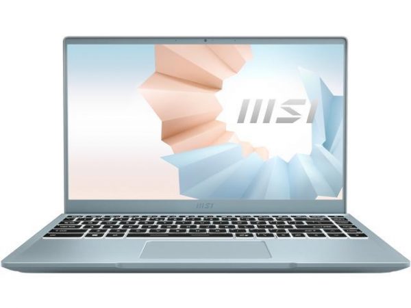 MSI Laptop Modern 14 B11SB-289 Intel Core i7 11th Gen 1165G7 (2.80 GHz) 16 GB Memory 512 GB NVMe SSD NVIDIA GeForce MX450 14.0" Windows 10 Home 64-bit MSI