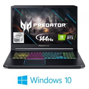 New Acer Predator Helios Notebook 17.3" 1920 x 1080 pixels | 10th gen Intel® Core™ i7 | 32 GB RAM| 1TB SSD+2TB HDD | NVIDIA® GeForce RTX™ 2060 | Backlit Keyboard | Windows 10 Home | Black Acer America