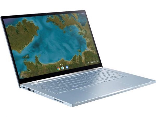 New ASUS 14" 2-1 Touch-screen Laptop | Intel Core m3-8100Y | Intel UHD Graphics 615 | 4GB RAM | 64GB eMMC Flash Memory | Chrome OS | Backlit Keyboard ASUS