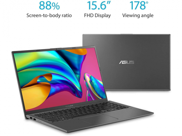 New ASUS VivoBook 15 Thin and Light 15.6" FHD Laptop | AMD Ryzen 7 R7-3700U | AMD Radeon Vega 10 Graphics | 20GB RAM |1TB SSD| Backlit Keyboard | Fingerprint | Windows 10 Home ASUS