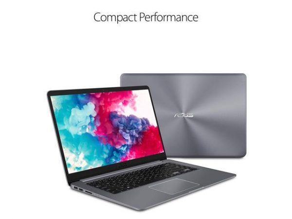 New ASUS VivoBook 15.6" FHD Laptop | AMD Quad Core A12-9720P | AMD Radeon R7 Graphics|12GB Memory|256GB SSD| Windows 10 S | Fingerprint Reader ASUS