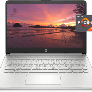 New HP 14" FHD Laptop | AMD Ryzen 5 5500U | 16GB RAM | 512GB SSD | Windows 10 Home | Natural Silver HP