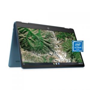 NEW HP 14" HD 2-in-1 Touch Chromebook| Intel Celeron N4020| Intel UHD Graphics 600| 4GB Memory| 64GB eMMC| Chrome OS HP
