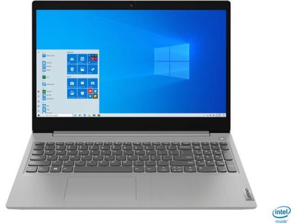 New Lenovo IdeaPad 3 15.6" HD Touchscreen Premium Laptop | 10th Gen Intel Quad-Core i5-1035G1 | 12GB RAM | 256GB SSD | Windows 10 Home | Gray Lenovo