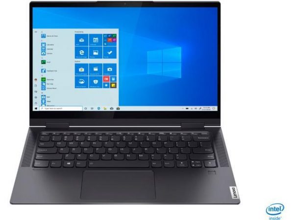New Lenovo Yoga 14" FHD 2-in-1 Touch Screen Laptop | 11th Gen Intel i7-1165G7 | Intel Iris Xe Graphics | 12GB RAM | 512GB SSD | Windows 10 Home | Backlit Keyboard | Fingerprint Reader Lenovo