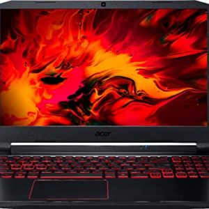 Newest Acer Nitro 5 15.6" FHD Laptop| AMD Ryzen 5 4600H|WiFi 6 | Webcam| HDMI | Wireless-AC| Backlit Keyboard|NVIDIA GeForce GTX 1650| Win 10| Obsidian Black (8GB RAM|256GB PCIe SSD)