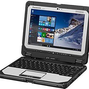 Panasonic Toughbook CF-20, 10.1" Multi Touch, 1920 x 1200, m5-6Y57, 8GB, 128GB SSD, Intel HD Graphics 515,Wi-Fi, Bluetooth, HDMI, Dual Pass (WWAN/WWAN), 8MP, Backlit Keyboard, Windows 10 Pro (Renewed)
