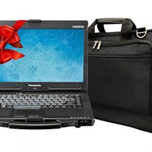 Panasonic Toughbook CF-53 Laptop PC, Intel i5-2520M 2.5GHz, 16GB RAM, 1TB SSD, Windows 10, Touchscreen, Laptop Bag (Renewed) Panasonic