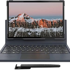 PRITOM 10 inch Laptop, Android 10.0 Tablet with Touchpad Keyboard and Stylus,3GB RAM, 32GB Storage, HD IPS Display, Octa-Core, 8.0MP Rear Camera, Bluetooth 5.0, 5G Wi-Fi, GPS