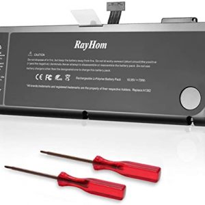 RayHom A1382 A1286 Battery Compatible for Early 2011 Late 2011 Mid 2012 MacBook Pro 15 inch Core i7