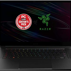 Razer Blade 15 Advanced Gaming Laptop 2020: Intel Core i7-10875H 8-Core, NVIDIA GeForce RTX 2080 SUPER Max-Q, 15.6” 4K OLED Touch, 16GB RAM, 1TB SSD, CNC Aluminum, Chroma, Thunderbolt 3, Creator Ready