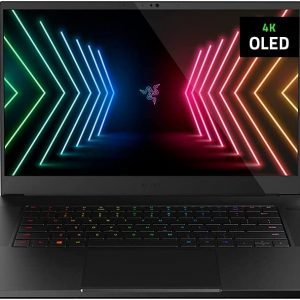 Razer Blade 15 Advanced Gaming Laptop 2021: Intel Core i9-11900H 8-Core, NVIDIA GeForce RTX 3080, 15.6” 4K OLED, 32GB RAM, 1TB SSD - CNC Aluminum - Chroma RGB - THX Spatial Audio - Thunderbolt 4