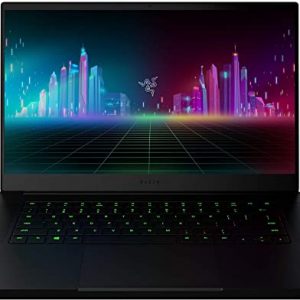 Razer Blade 15 Base Gaming Laptop 2020: Intel Core i7-10750H 6-Core, NVIDIA GeForce GTX 1660 Ti, 15.6" FHD 1080p 120Hz, 16GB RAM, 256GB SSD, CNC Aluminum, Chroma RGB Lighting, Black