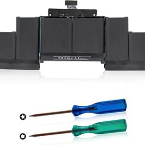 Replacement Battery for MacBook Pro A1398 (Late 2013, Mid 2014, Mid 2015 Version), Apply to MacBook Pro 15 inch Retina Late 2013，Mid 2014 and Mid 2015 - TECHOWL A1494 A1618 Battery