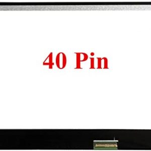 Rinbers 11.6" LCD Screen for Samsung Chromebook XE303C12 XE503C12, for Lenovo X131e, for HP 3125 1101 Stream 11, for ASUS X200 X201 X202 Series 40 PIN Side Brackets LED