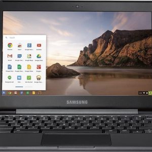 SAMSUNG 11.6" Chromebook with Intel N3060 up to 2.48GHz, 4GB Memory, 16GB eMMC Flash Memory, Bluetooth 4.0, USB 3.0, HDMI, Webcam, Chrome Operating System, Black