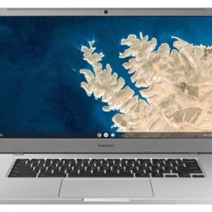 Samsung - 15.6" Chromebook - Intel Celeron - 4GB Memory - 32GB eMMC Flash Memory - Platinum Titan (XE350XBA-K01US) SAMSUNG