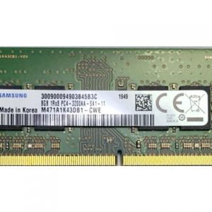 Samsung 8GB DDR4 3200MHz PC4-25600 1.2V 1Rx8 260-Pin SODIMM Laptop RAM Memory Module M471A1K43DB1-CWE SAMSUNG