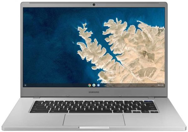 Samsung Chromebook 4 + Chrome OS 15.6" Full HD Intel Celeron Processor N4000 4GB RAM 32Gb Emmc Gigabit Wi-Fi -XE350XBA-K01US - Silver (Renewed)