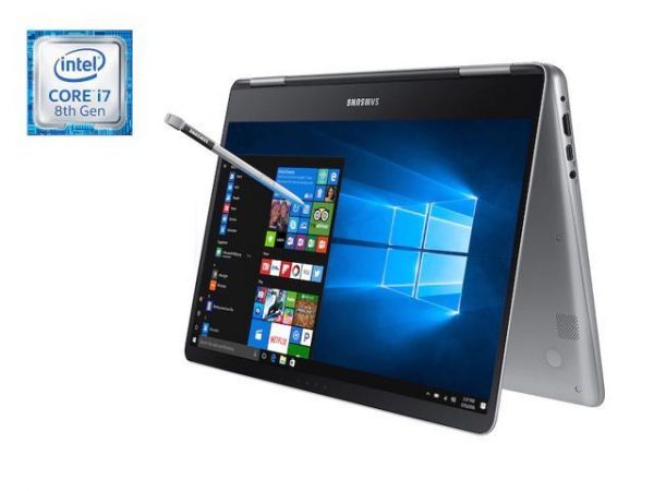 Samsung Notebook 9 Pro 2 in 1 Laptop Computer 15" FHD Touchscreen Display 8th Gen Intel Quad-Core i7-8550U 16GB DDR4 512GB SSD 2GB AMD RADEON 540 Backlit KB USB-C Pen Win 10 SAMSUNG