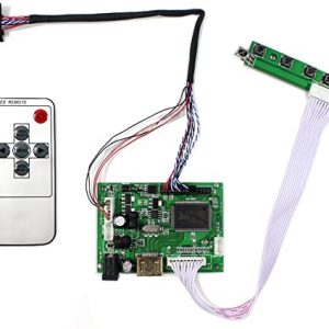 VSDISPLAY HD-MI LCD Controller Board Work for 14" 15.6" N156B6 LP156WH2 LP156WH4 B156XW02 LP140WH1 LP140WH3 LTN140AT02 LTN140AT07 B156XW02 B156XW04 B156XTN02.1 1366x768 40Pin LVDS LED Backlight Screen