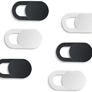 Webcam Cover, [6 Pack] Yeworth 0.03In Ultra Thin Web Camera Cover Slide [Refuse Spying] Fits Computer, Laptop, iMac, MacBook Pro, Tablet, Smartphone, 43237-2