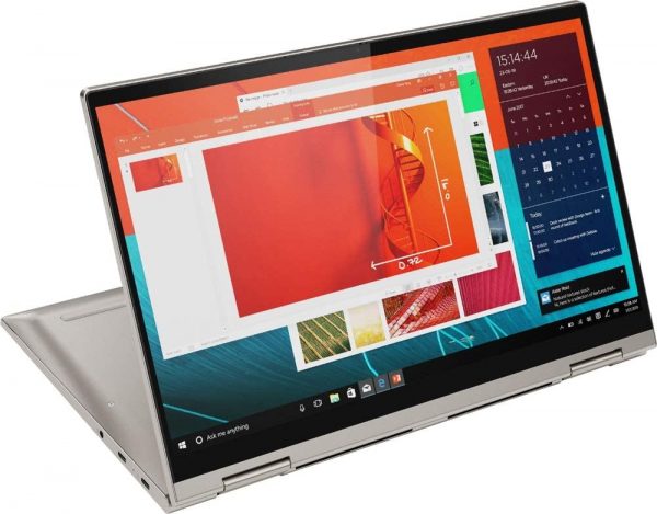2020 Lenovo Yoga C740 14" FHD IPS Touchscreen Premium 2-in-1 Laptop, 10th Gen Intel Quad Core i5-10210U, 8GB RAM, 512GB PCIe SSD, Backlit Keyboard, Fingerprint Reader, Windows 10, Aluminum Chassis