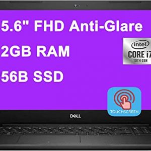2020 Premium Dell Inspiron 15 3000 3593 Business Laptop 15.6 inch FHD Touchscreen 10th Gen Intel Quad-Core i7-1065G7 12GB DDR4 256GB SSD MaxxAudio WiFi Win10