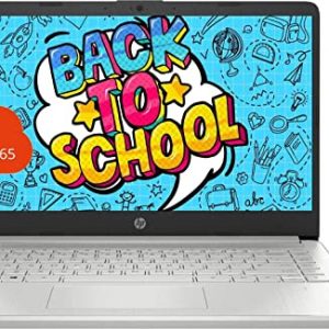 2021 HP 14 Thin Laptop, Intel 4-Core N5030 8GB RAM 128GB SSD Webcam 1-Year Office 365 Wi-Fi, FHD Display, Windows 10 S Free Upgrade to Windows 11, Microphone, Zoom Kids Student Remote Ready, ROKC Kit
