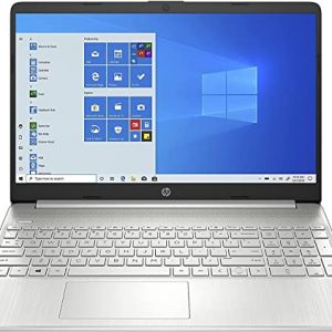 2021 HP 15.6inch Laptop, Intel 11th Generation Quad-core i5-1135G7 Processor Up to 4.2GHz, 8GB DDR4 RAM, 256GB NVMe SSD, Bluetooth, Win10 OS, JJTK 16GB USB(Renewed) (Natural Silver)
