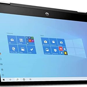 2021 HP Pavilion X360 2-in-1 14" HD Touchscreen Convertible Laptop, Intel Core i3-1115G4 Processor, 8GB RAM, 128GB SSD, HDMI, WiFi 5, Webcam, Windows 10, W/ IFT Accessories
