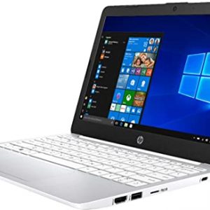 2021 HP Stream 11.6" HD Thin and Light Laptop, Intel Celeron N4000 Processor, 4GB DDR4 RAM, 64GB eMMC, HDMI, WiFi, Bluetooth, Windows 10 S, 1 Year Microsoft 365, White, W/ IFT 32GB USB 3.0 Flash Drive
