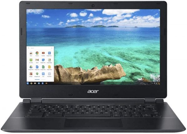 Acer Chromebook C810 13.3-Inch Screen 16 GB Compact Foldable Laptop Computer, Black (Renewed)