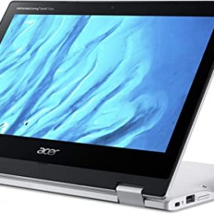 Acer Convertible Chromebook Spin 311, 11.6" HD IPS Touch, MediaTek MT8183 Processor, 4GB RAM, 32GB eMMC, Chrome OS, Silver, CP311-3H-K4S1