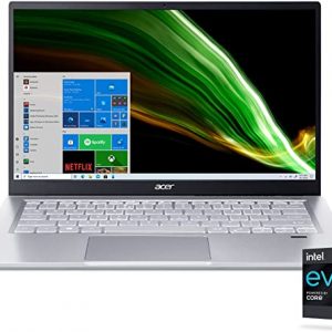 Acer Swift 3 Intel Evo Thin & Light Laptop | 14.0" Full HD IPS | Intel Core i7-1165G7 | Intel Iris Xe Graphics | 16GB LPDDR4X | 512GB SSD | Wi-Fi 6 | Fingerprint Reader | Back-lit KB | SF314-511-70TU