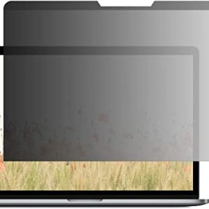 Amazon Basics Slim Magnetic Privacy Screen with Anti-Glare and Blue Light Filter for 13-Inch MacBook Pro 2016-2020, M1 & Macbook Air 2018-2020, M1