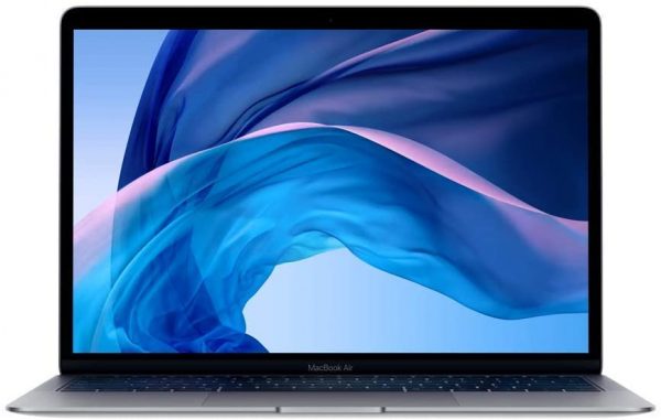 Apple 13.3 inches MacBook Air with Retina Display, Intel Core i5 8th Gen Dual-Core, 8GB RAM, 128GB SSD - Mid 2019, Space Gray MVFH2LL/A (Renewed)