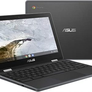 ASUS Chromebook Flip C214MA-YS02T 11.6” Ruggedized and Water Resistant Chromebook, 360 Touchscreen Convertible, Intel N4000, 4GB DDR4 RAM, 32GB Storage, Mil STD design, Chrome OS