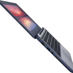 ASUS Chromebook-Laptop- 11.6" Ruggedized and Spill Resistant Design-with 180 Degree-Hinge, Intel N3060 Celeron 4GB DDR3, 32GB eMMC, Chrome OS- C202SA-YS04 Dark Blue