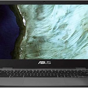 Asus Intel Celeron N3350 4GB Memory 32GB eMMC 14-Inch Chromebook (Slate Gray)