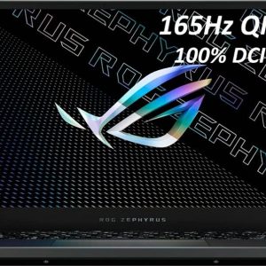 ASUS ROG Zephyrus 15.6" QHD 165Hz IPS Gaming Laptop,AMD Ryzen 9 5900HS, NVIDIA GeForce RTX 3070, Wi-Fi 6, RGB Keyboard, Bluetooth, Eclipse Grey , 16GB RAM | 1TB PCIe SSD+WOOV 32G SD