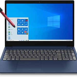 Lenovo Ideapad 3 15.6" Touchscreen Laptop Computer, Intel Core i3 10110U up to 4.1GHz, 8GB DDR4 RAM, 256GB PCIe SSD, 802.11AC WiFi, Bluetooth 5.0, Abyss Blue, Windows 10 S, BROAGE 64GB Flash Stylus