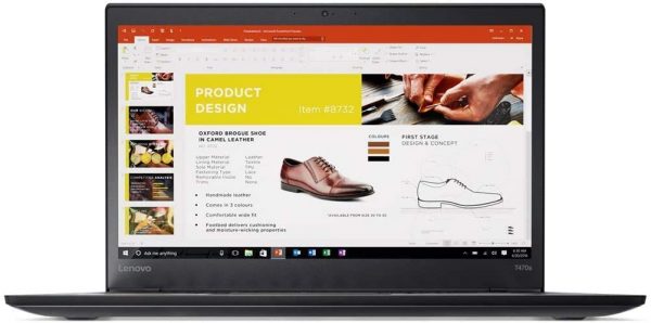 Lenovo ThinkPad T470S 14" FHD, Core i7 7600U 2.8GHz, 16GB RAM, 512GB Solid State Drive, Windows 10 Pro 64Bit, CAM, (Renewed)