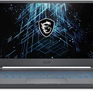 MSI Stealth 15M Gaming Laptop: 15.6" 144Hz FHD 1080p Display, Intel Core i7-11375H, NVIDIA GeForce RTX 3060, 16GB, 512GB SSD, Thunderbolt 4, WiFi 6, Win10, Carbon Gray (A11UEK-009)