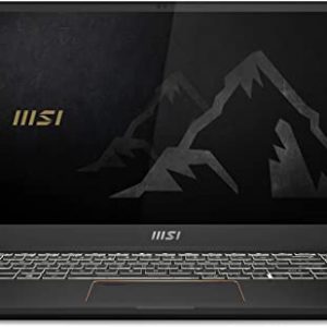 MSI Summit E15 Professional Laptop: 15" IPS-Level Touch Screen, Intel core i7-1185G7, NVIDIA GeForce GTX 1650 Ti (Max-Q), 16GB RAM, 1TB NVMe SSD, Win10 PRO, Ink Black (A11SCS-208)